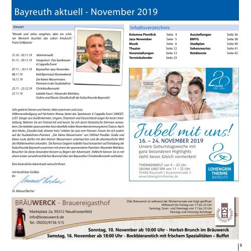 Bayreuth Aktuell November 2019