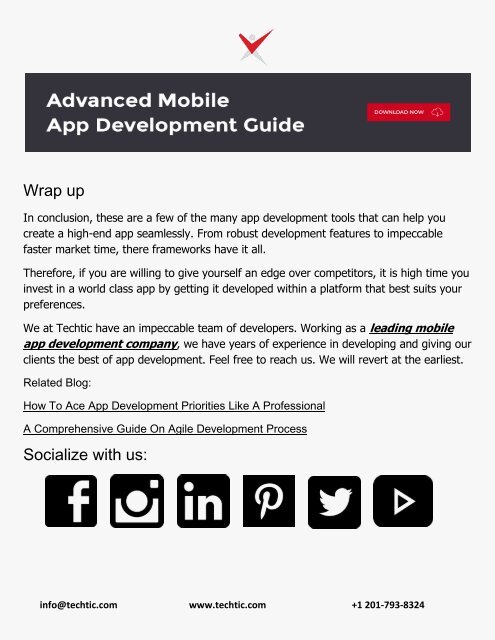 Advanced Mobile App Development Guide