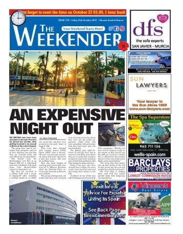 Weekender Alicante South Issue 114