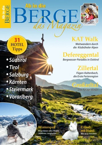 Magazin "Ab in die Berge" 2020