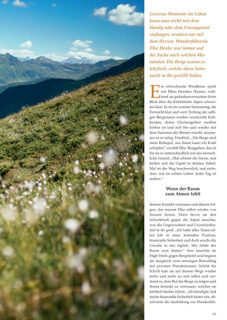 Magazin "Ab in die Berge" 2020