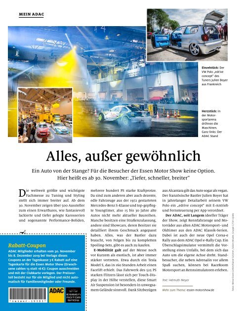 ADAC Motorwelt November 2019