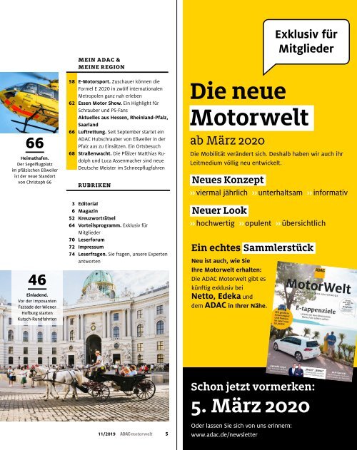 ADAC Motorwelt November 2019