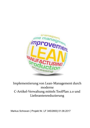 Implementierung von Lean-Management