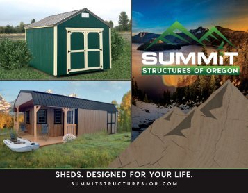 Summit Structures of Oregon Product Catalog