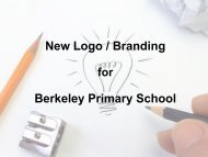 Logo alternatives presentation for Berkeley Primary School (Berkeley Academy)