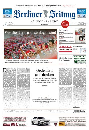 Berliner Zeitung 26.10.2019