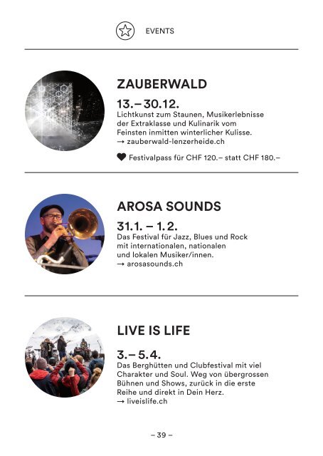 WE LOVE AROSA LENZERHEIDE 2019/20 GUIDE