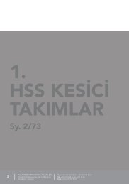 1. ve 2. Bölüm - Kesici Takımlar