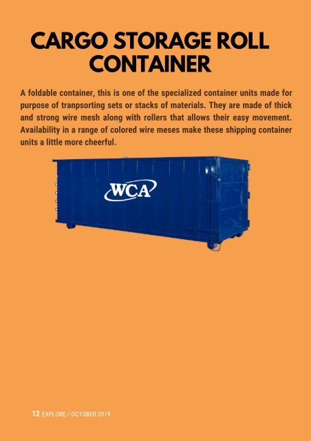 Containers catalog