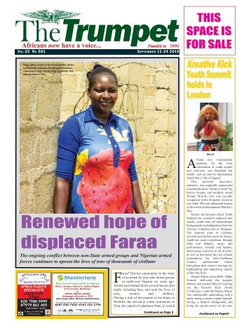The Trumpet Newspaper Issue 501 (September 11 - 24 2019)