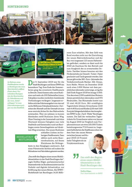 VDV Das Magazin Ausgabe 5/2019