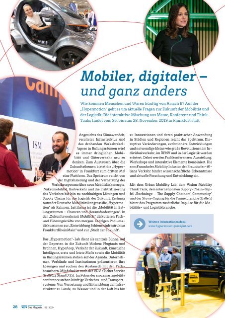 VDV Das Magazin Ausgabe 5/2019