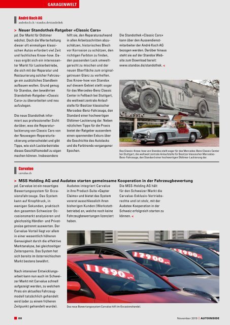 AUTOINSIDE Ausgabe 11 – November 2019