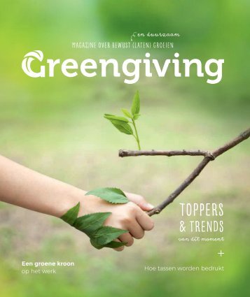 Greengiving inspiratiemagazine