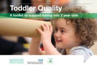 Toddler Quality Toolkit