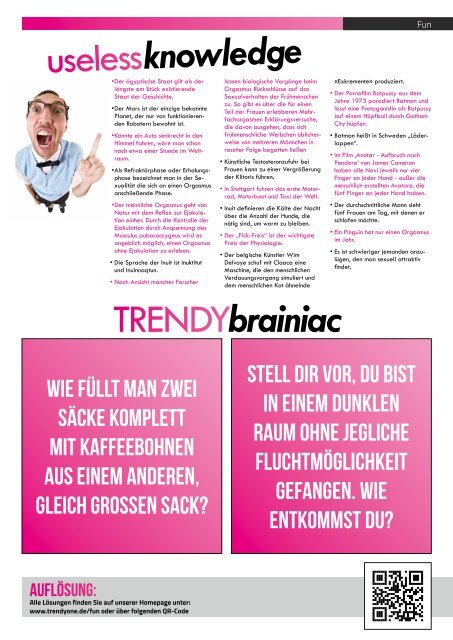 TRENDYone | Das Magazin - Ulm - November 2019