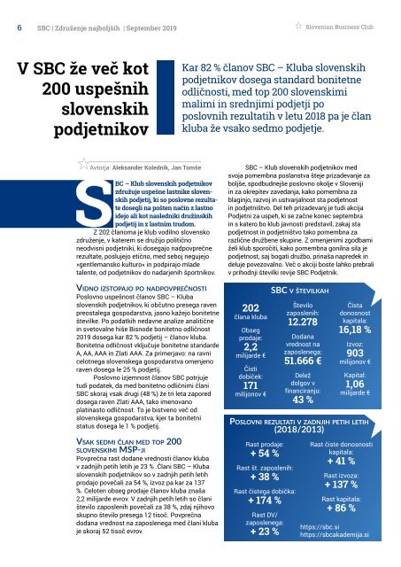 SBC Podjetnik - september 2019: Kako se pripraviti? Na inšpekcijo. Na hekerje.