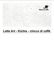 Latte Art - Kürbis - chicco di caffè