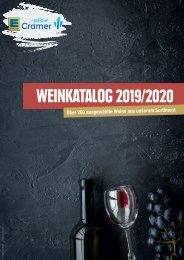 Cramer Weinkatalog 2019-2020