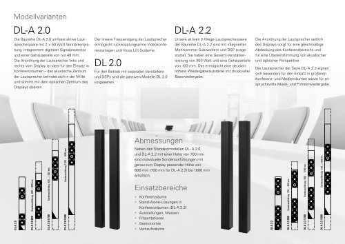 Displaylautsprecher und Soundbars                                                             