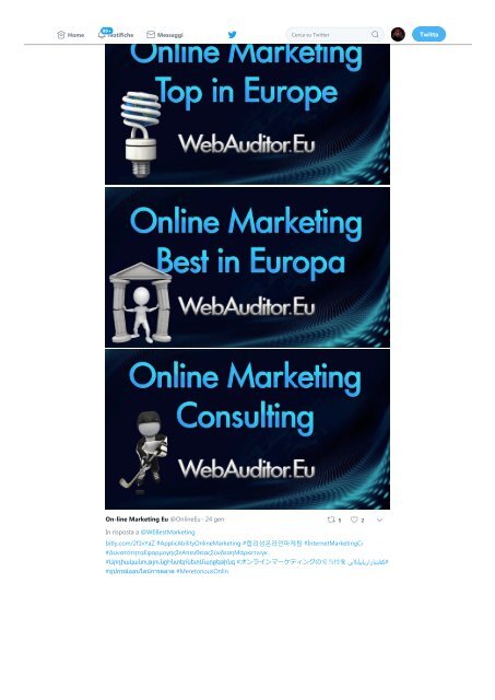 European Online Marketing #WebAuditor.Eu Advertising Consulting Top #EuropeanSEO  #EuropeanSearchMarketing #EuropeanContentMarketing #EuropeanDigitalMarketing