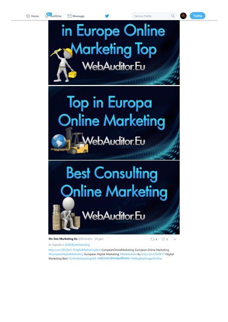 European Online Marketing #WebAuditor.Eu Advertising Consulting Top #EuropeanSEO  #EuropeanSearchMarketing #EuropeanContentMarketing #EuropeanDigitalMarketing