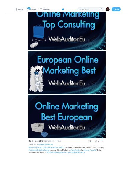 European Online Marketing #WebAuditor.Eu Advertising Consulting Top #EuropeanSEO  #EuropeanSearchMarketing #EuropeanContentMarketing #EuropeanDigitalMarketing