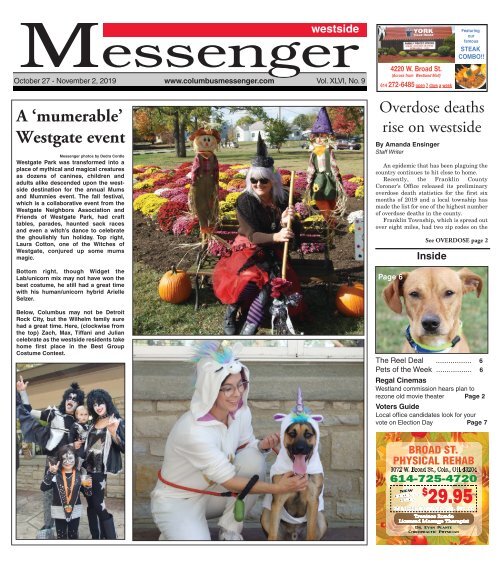 Westside Messenger - October 27th, 2019