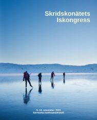 Skridskonätets Iskongress 2019