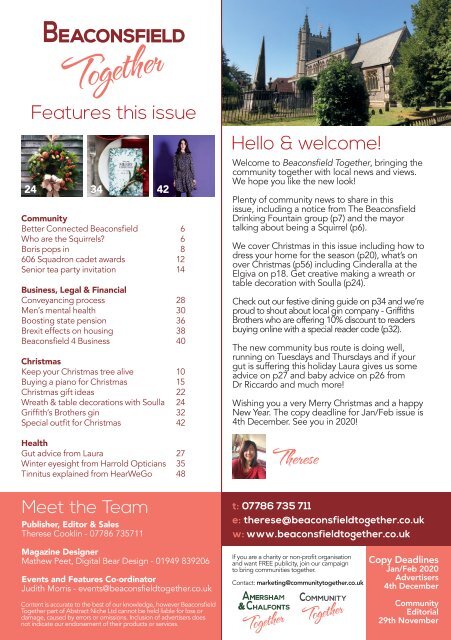 Beaconsfield Together (formerly Beaconsfield Local) November/December 2019 Issue