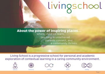 PROSPECTUS: Living School