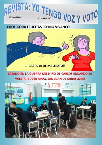 REVISTA 4 A 2019 LA GUERRA DEL NIÑO FIJAZA 2019 IMPRIME FELI PDF