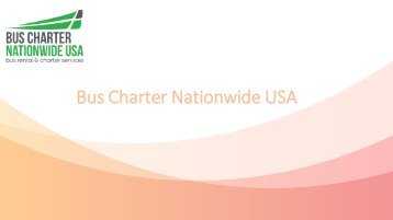 Bus Charter Nationwide USA