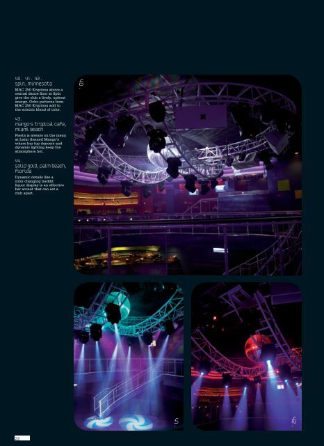 Club & Bar lighting magazine - Martin