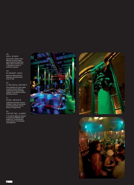 Club & Bar lighting magazine - Martin