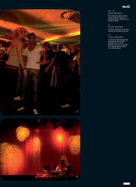 Club & Bar lighting magazine - Martin