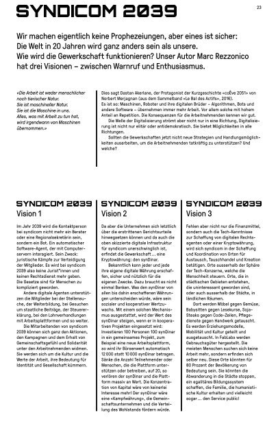 syndicom magazin Nr. 13