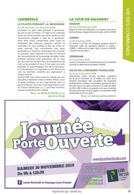 OUEST LYON - NOVEMBRE 2019