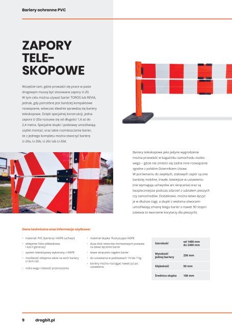DROGBIT.PL katalog barier PCV 