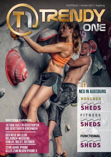 TRENDYone | Das Magazin - Augsburg - Oktober 2017