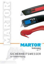 SICHERHEITSMESSER - Martor KG