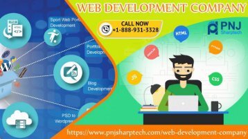 Customized Web Development Company by PNJ Sharptech