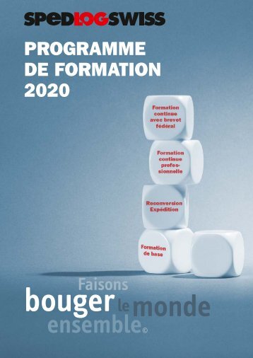 Programme de formation 2020