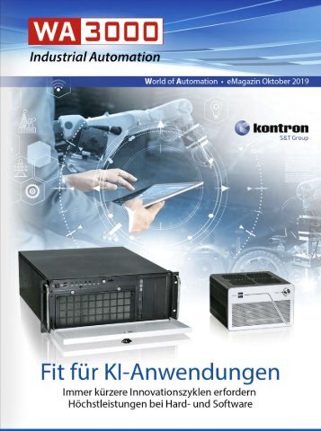 WA3000 Industrial Automation Oktober 2019 – deutsprachige Ausgabe