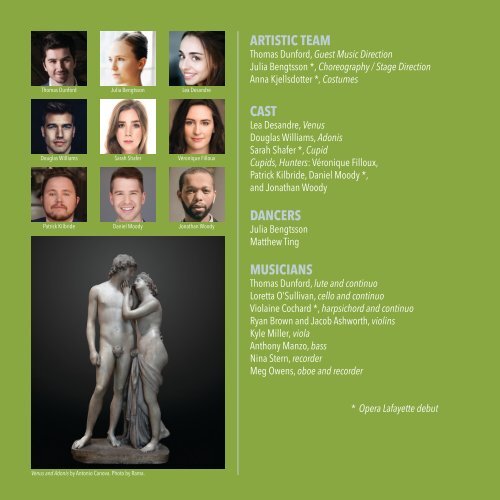 Opera Lafayette 19/20 Season Brochure