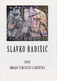 Slavko Radisic - Imago Circulus Libertas - 1999
