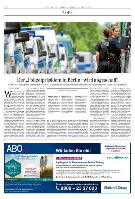 Berliner Zeitung 29.10.2019