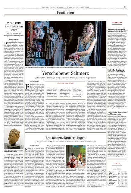 Berliner Zeitung 29.10.2019