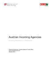 Austrian Incoming Agencies - Österreich Werbung